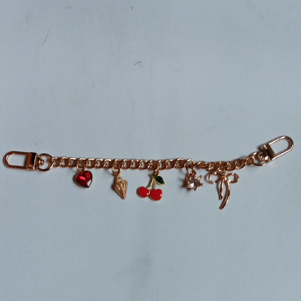 Gold-Tone Purse Charm